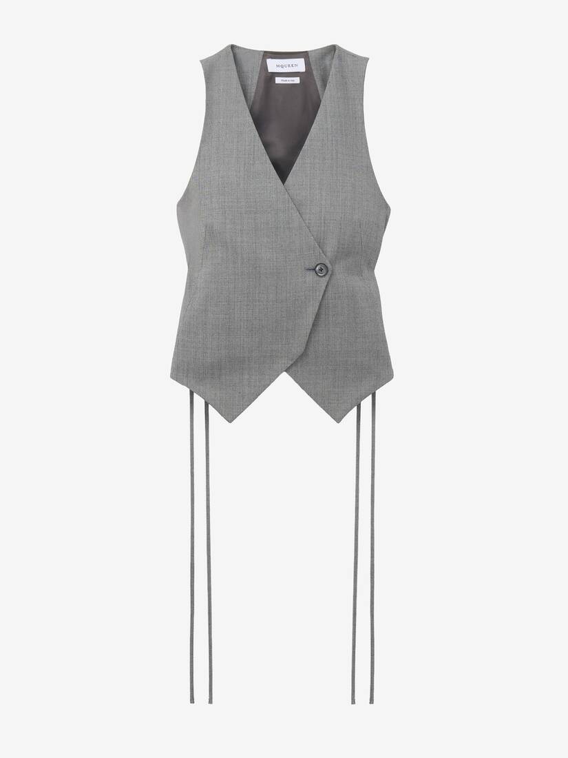 Alexander McQueen 束腰系带马甲