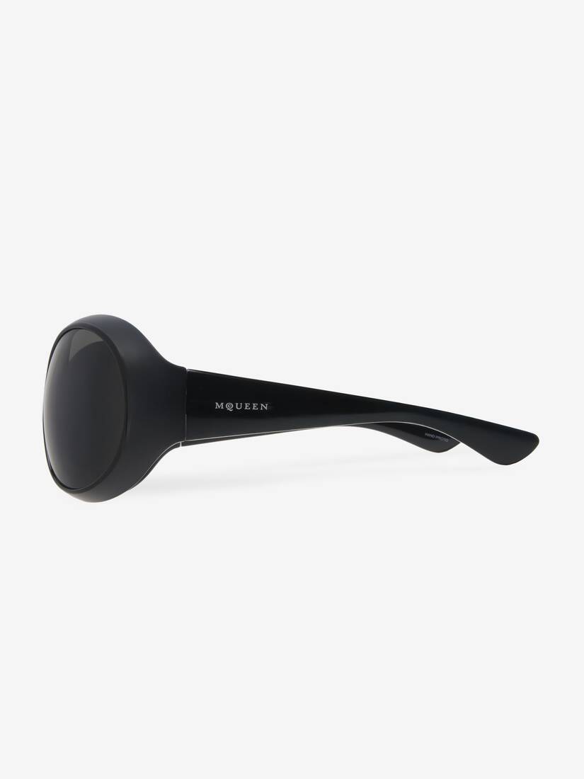 Alexander McQueen Kate圆框太阳眼镜
