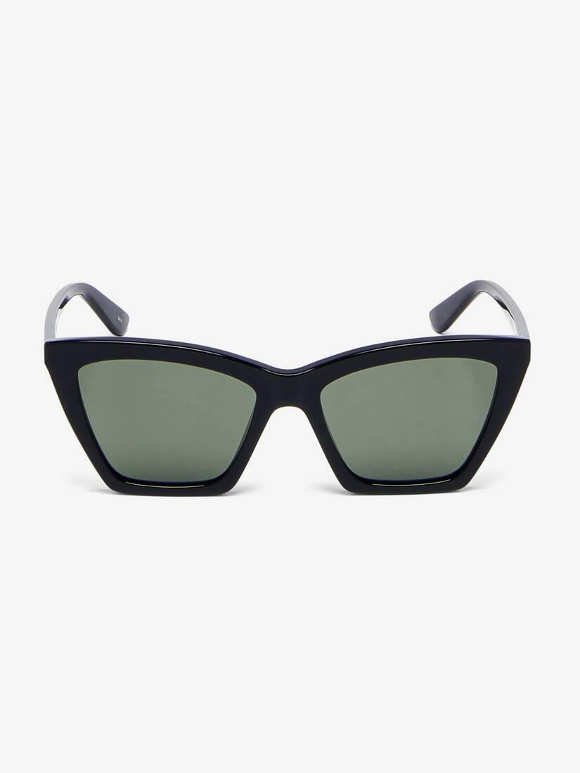 Alexander McQueen 尖角几何猫眼太阳镜