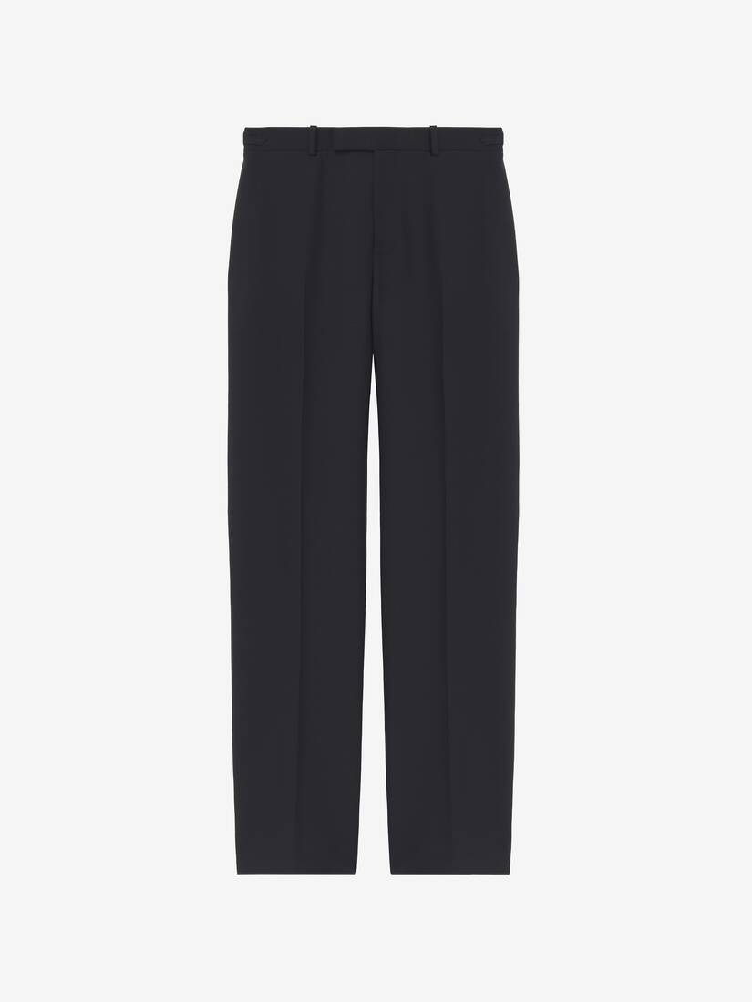 Alexander McQueen 羊毛马海毛西装裤