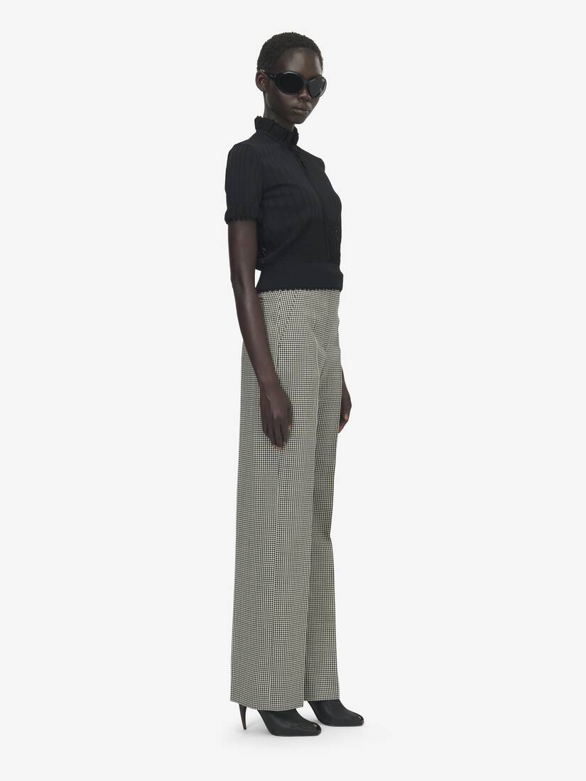Alexander McQueen 网眼针织上衣
