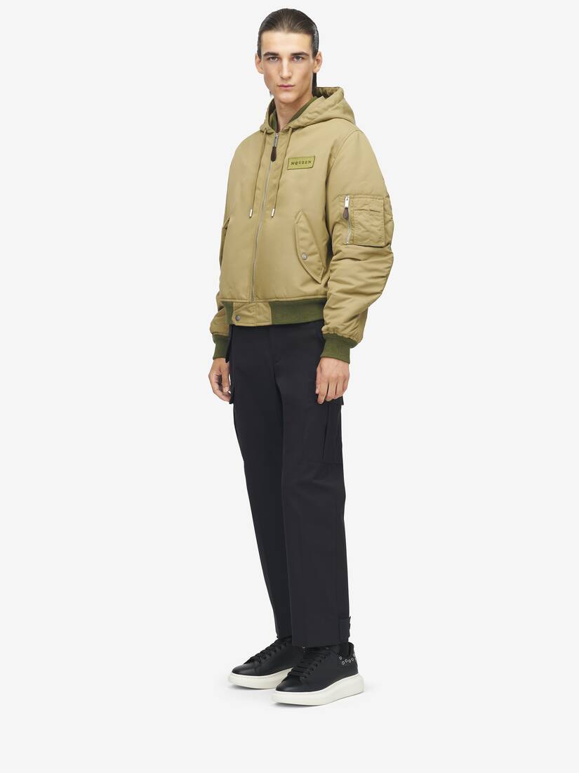 Alexander McQueen 连帽尼龙夹克