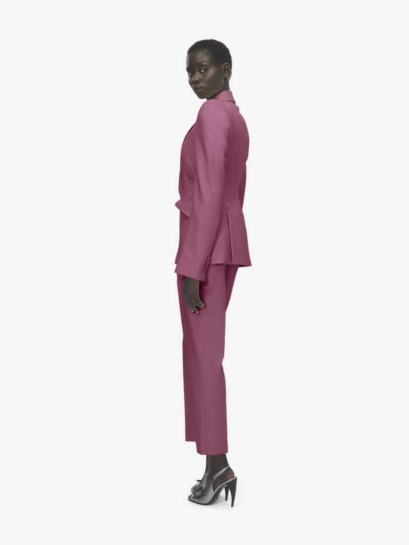 Alexander McQueen 羊毛单排扣夹克
