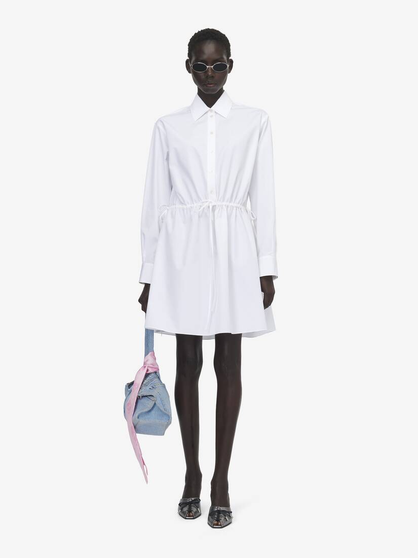 Alexander McQueen 系带细节衬衫裙