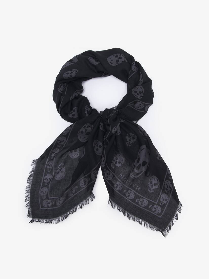 Alexander McQueen 经典Skull丝巾