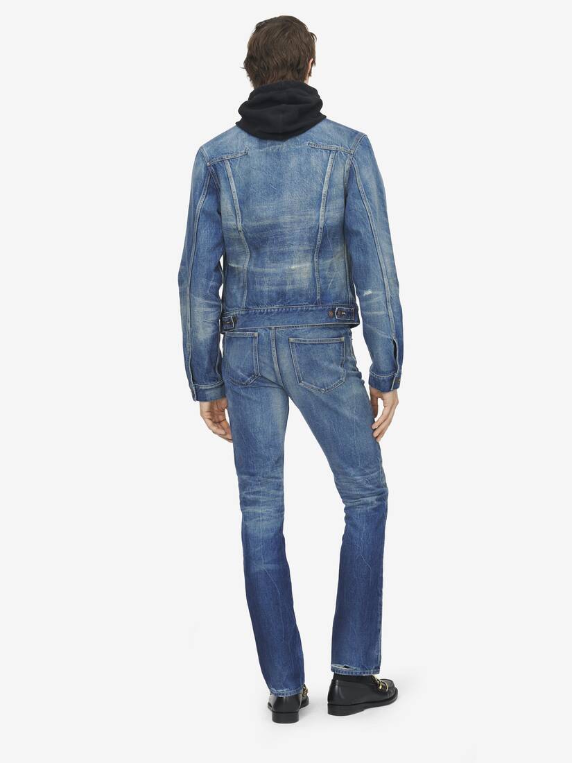 Alexander McQueen 直筒牛仔裤