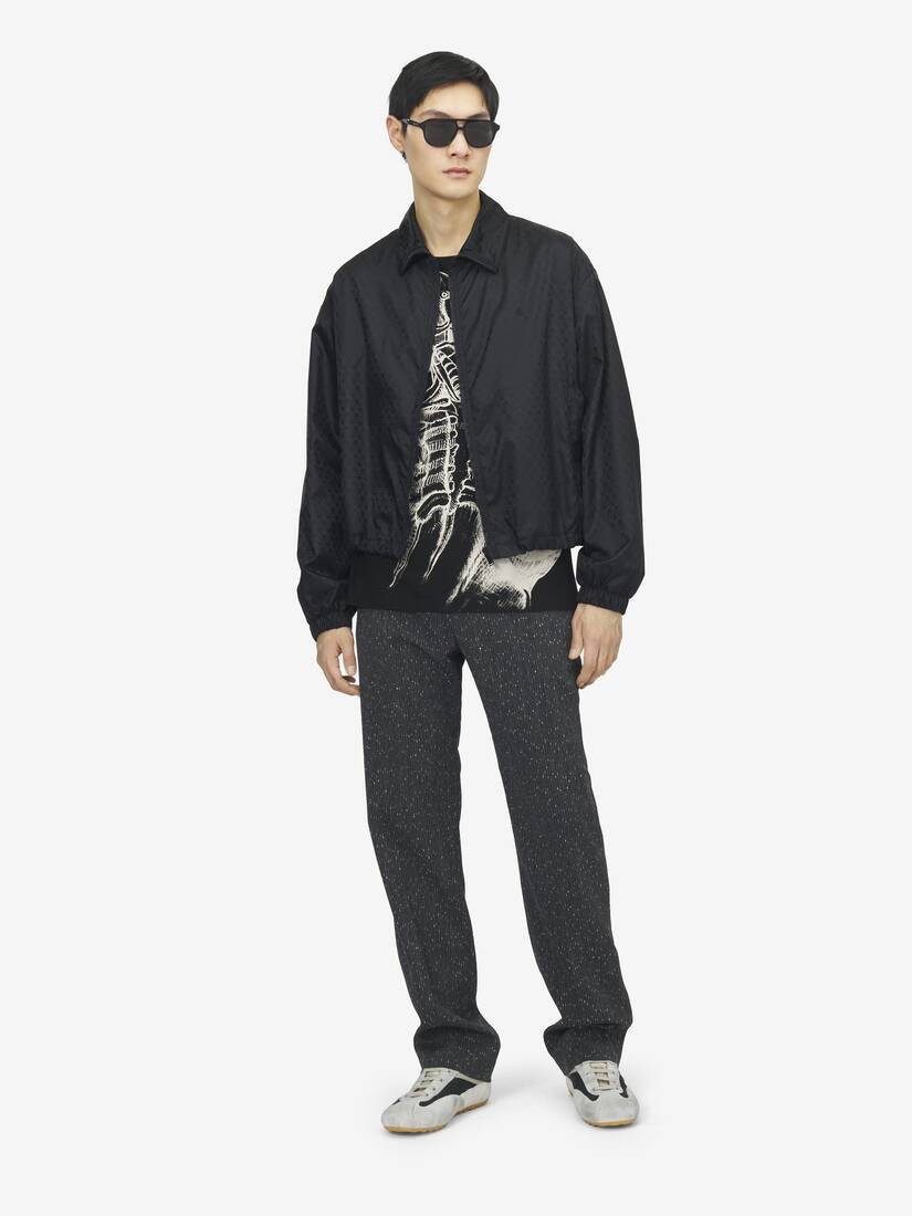 Alexander McQueen Skull提花夹克