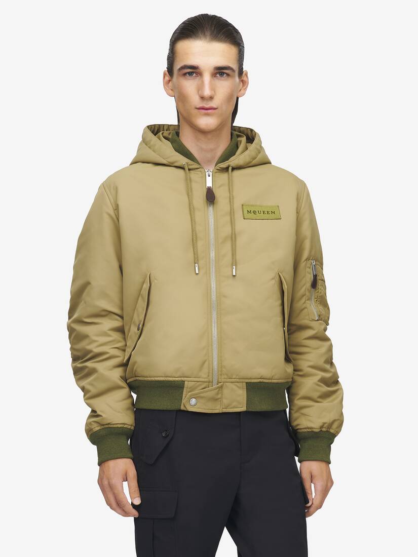 Alexander McQueen 连帽尼龙夹克