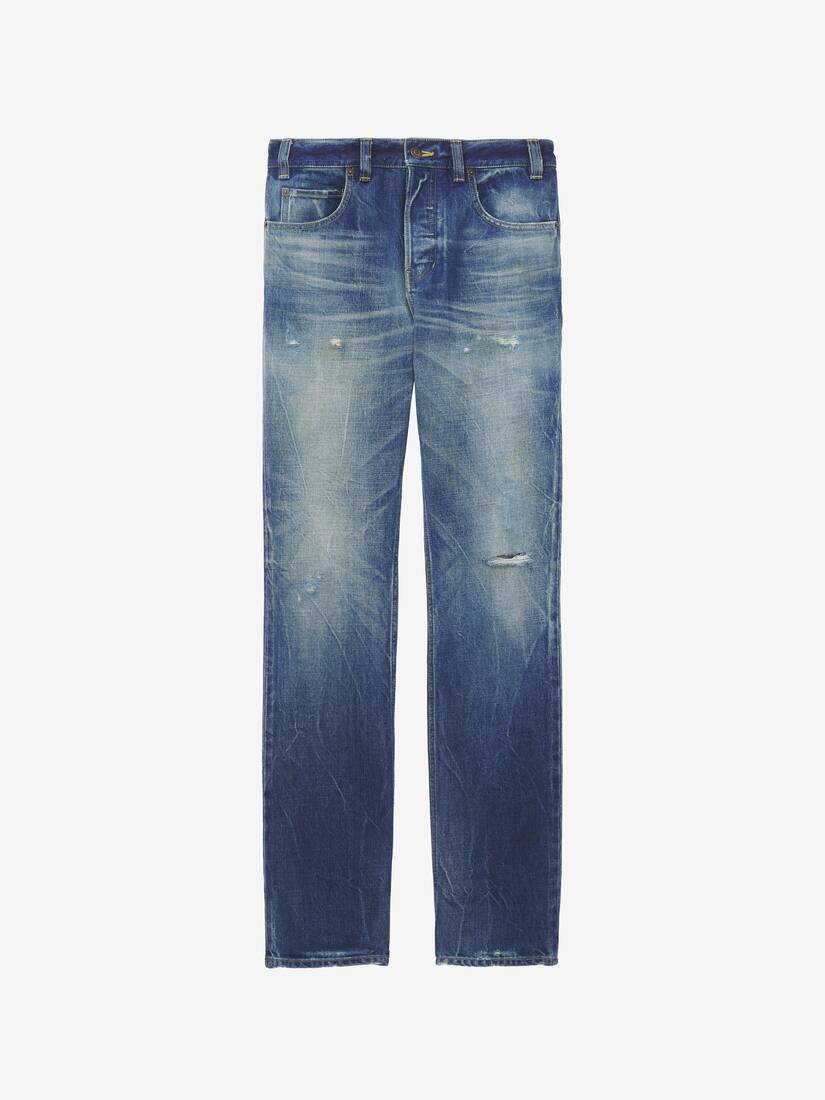 Alexander McQueen 直筒牛仔裤