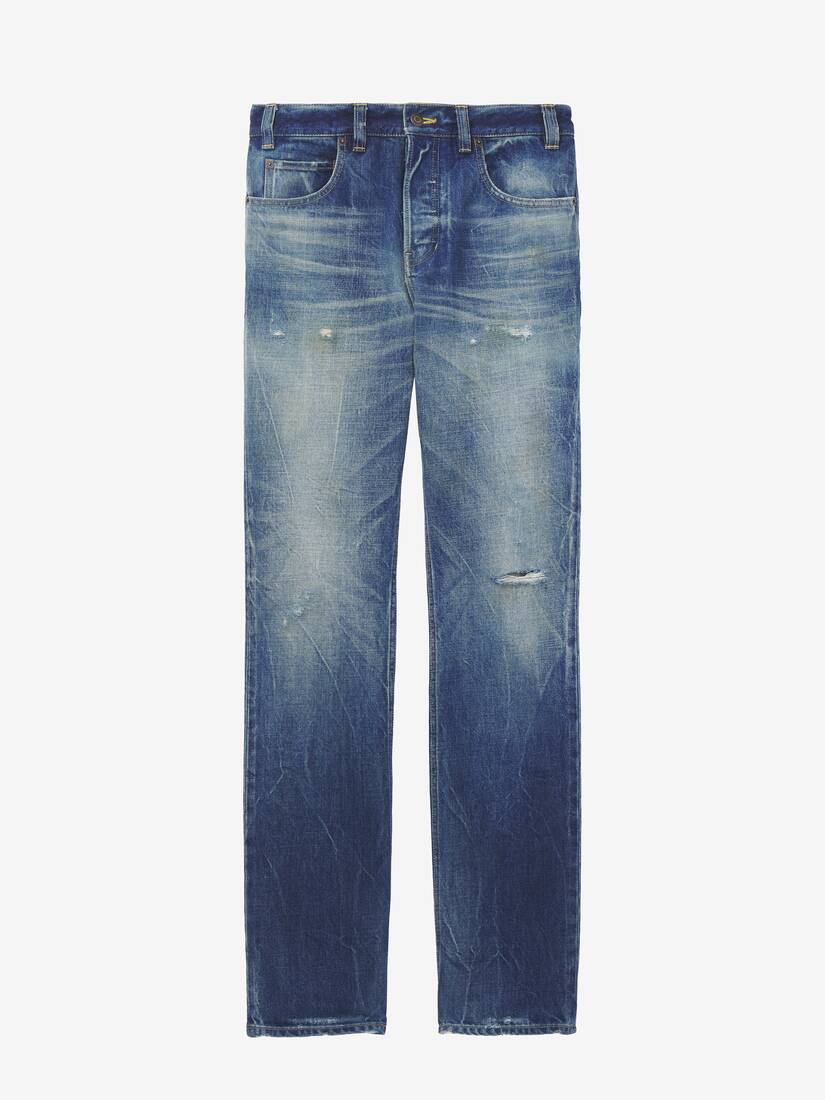 Alexander McQueen 直筒牛仔裤