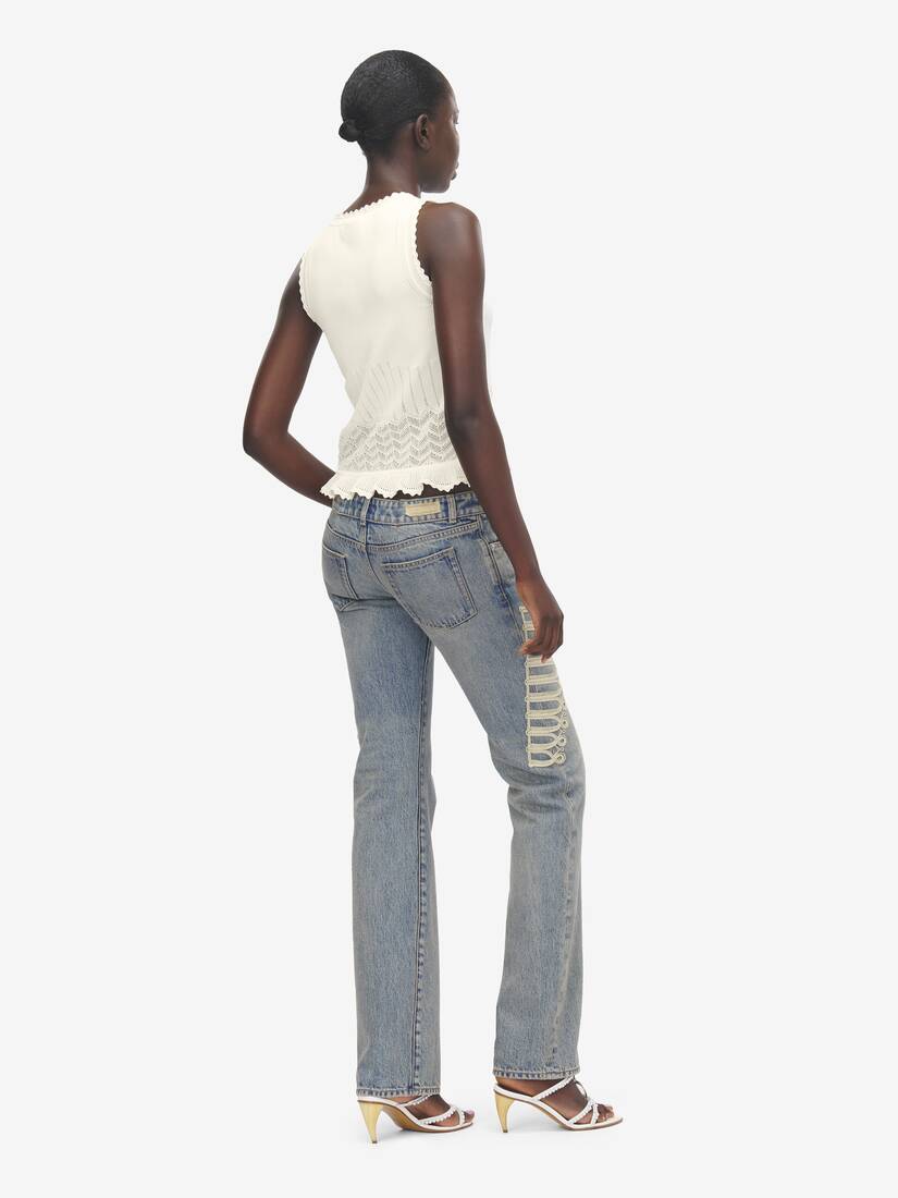 Alexander McQueen 网眼针织背心