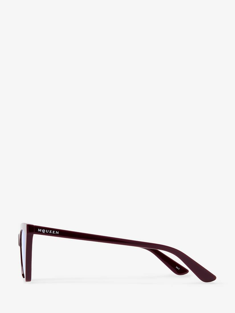 Alexander McQueen 尖角几何猫眼太阳镜