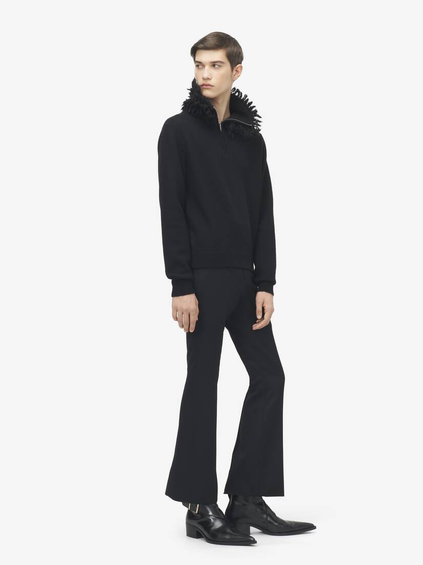 Alexander McQueen 流苏领套衫