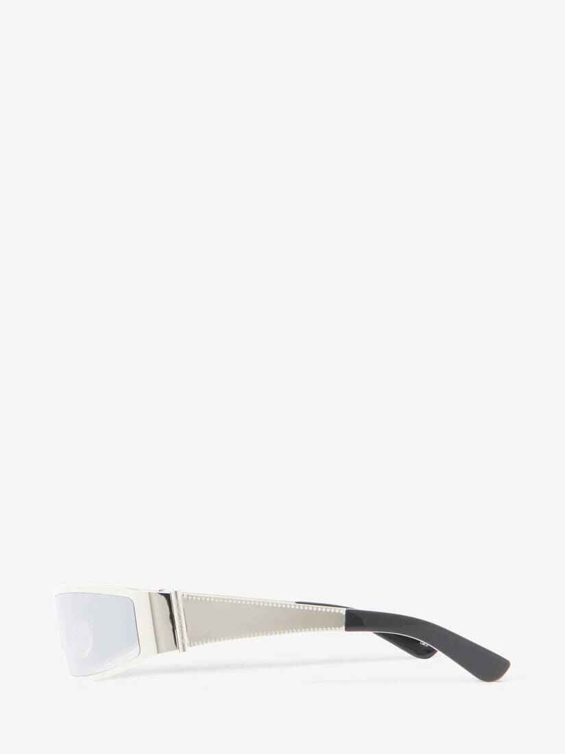 Alexander McQueen Y2K金属太阳眼镜