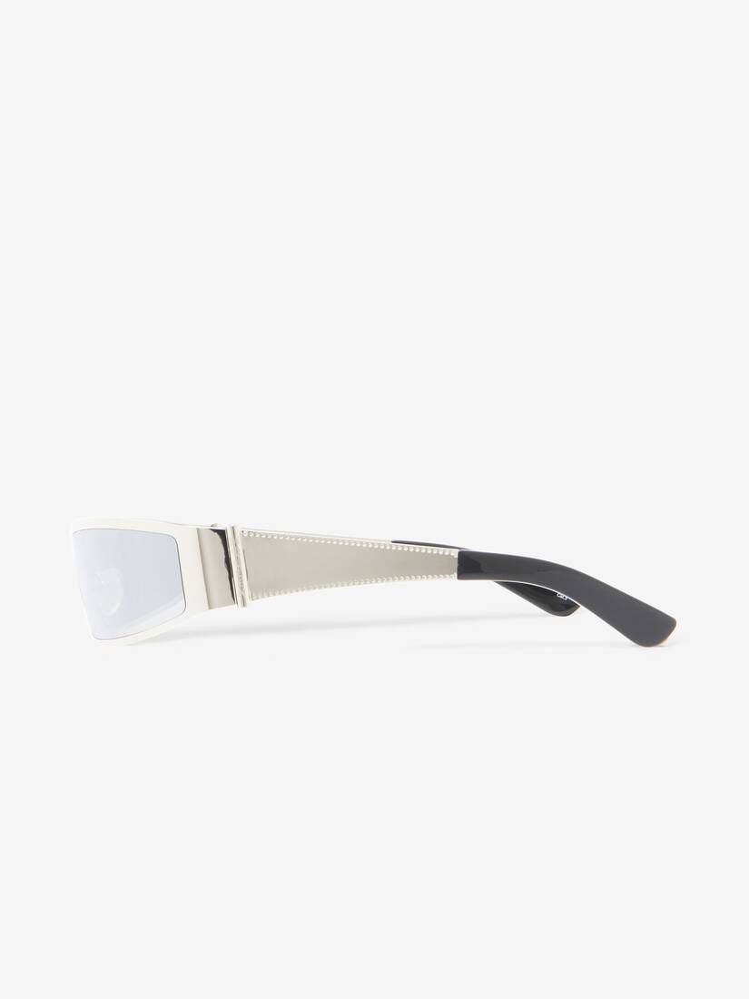 Alexander McQueen Y2K金属太阳眼镜