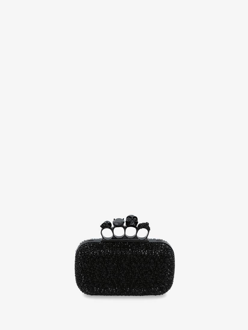Alexander McQueen Knuckle链条手拿包