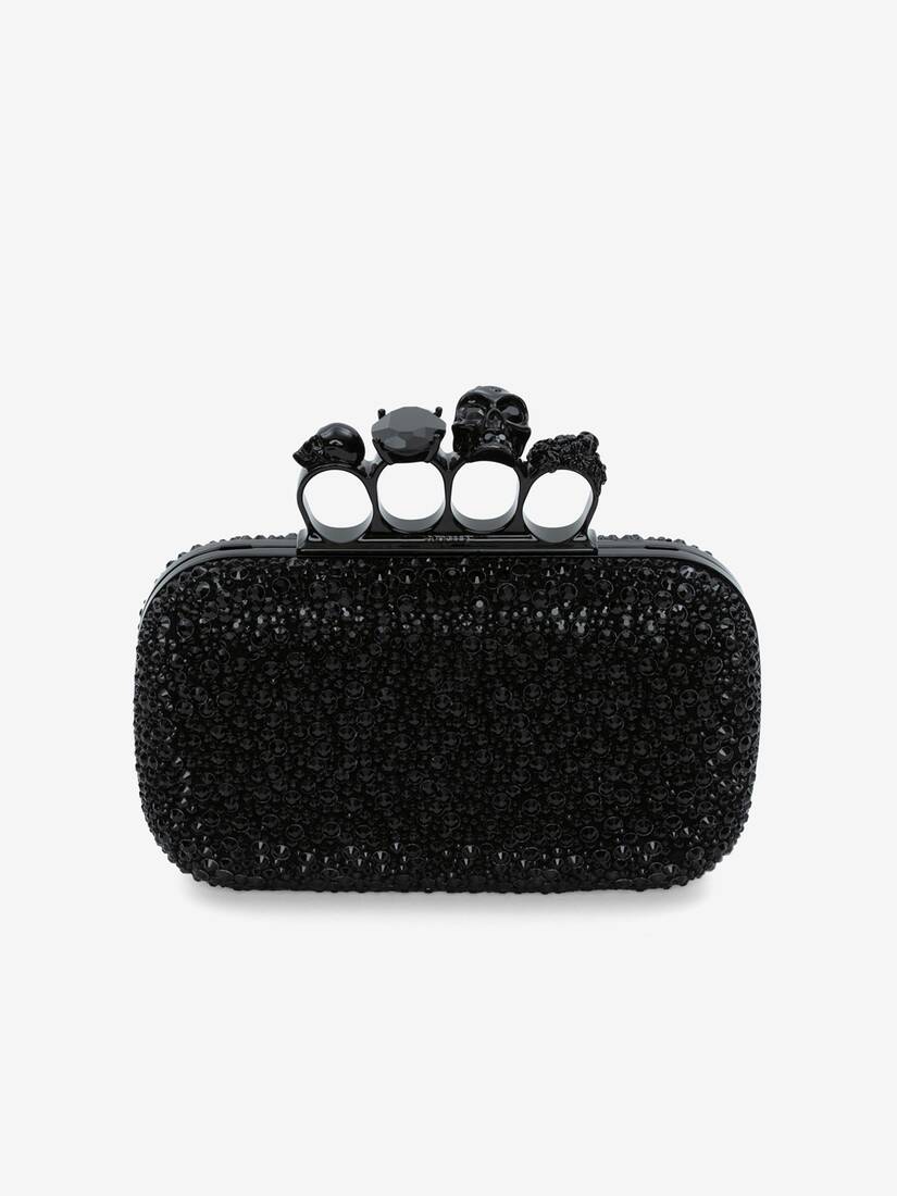 Alexander McQueen Knuckle链条手拿包