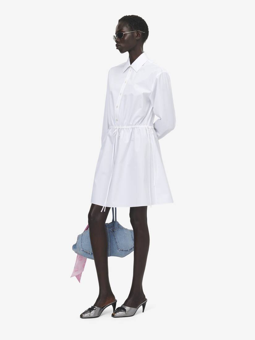 Alexander McQueen 系带细节衬衫裙
