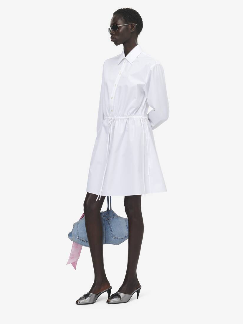 Alexander McQueen 系带细节衬衫裙