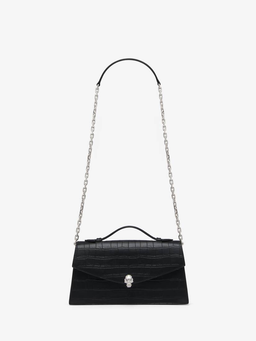 Alexander McQueen Skull顶部手柄手袋