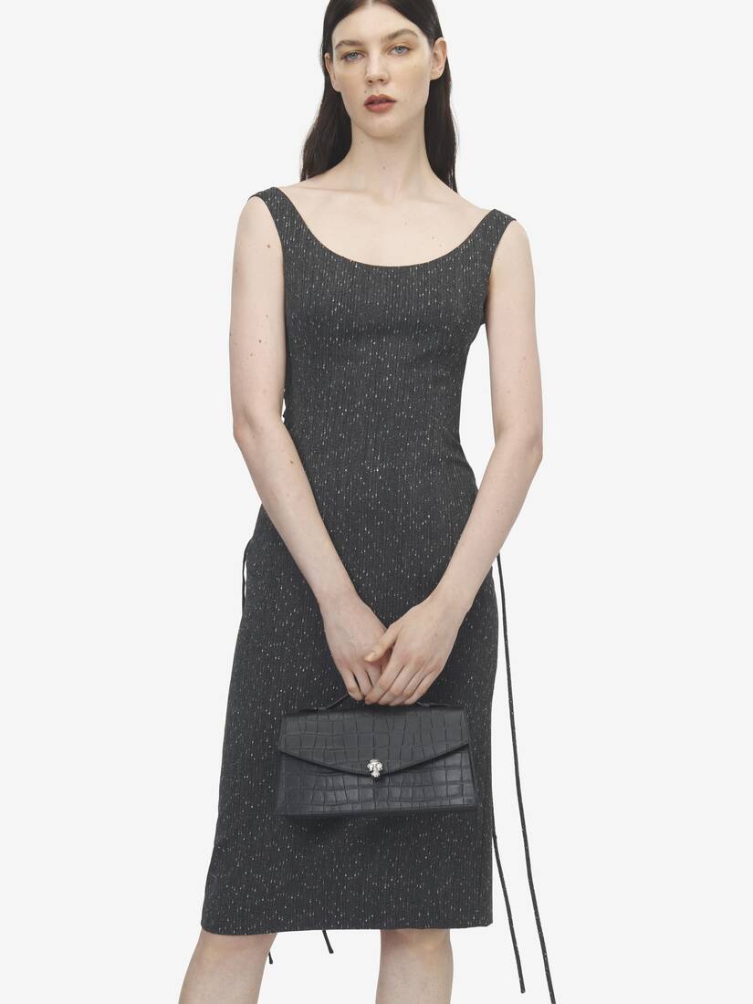Alexander McQueen Skull顶部手柄手袋