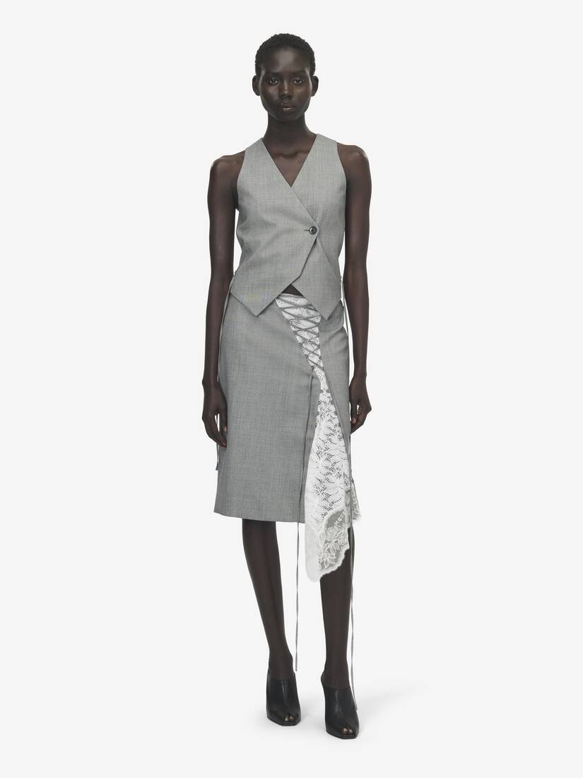 Alexander McQueen 束腰系带马甲