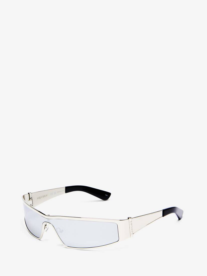 Alexander McQueen Y2K金属太阳眼镜