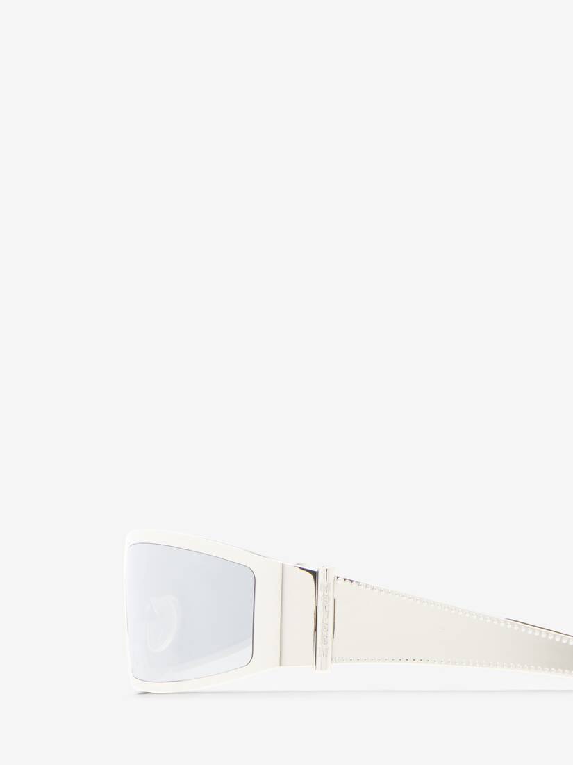 Alexander McQueen Y2K金属太阳眼镜