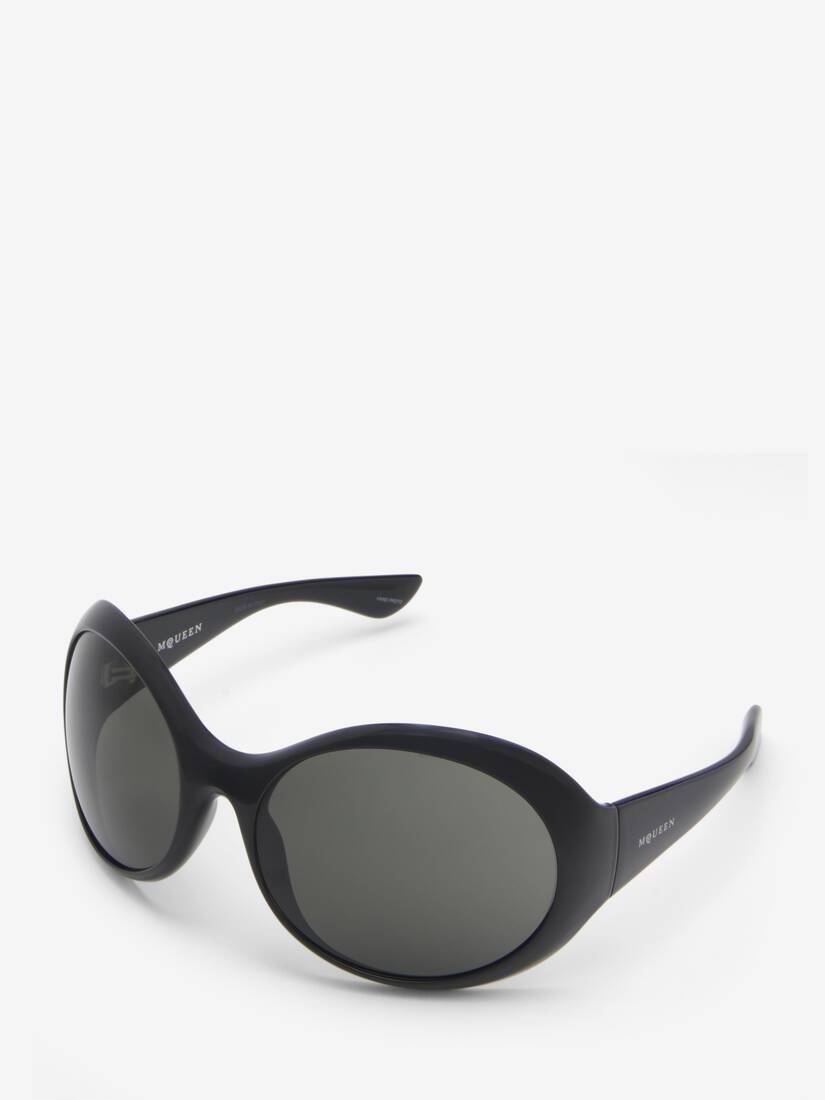 Alexander McQueen Kate圆框太阳眼镜