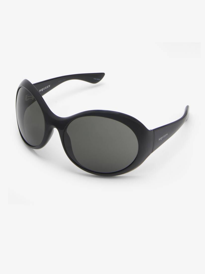 Alexander McQueen Kate圆框太阳眼镜
