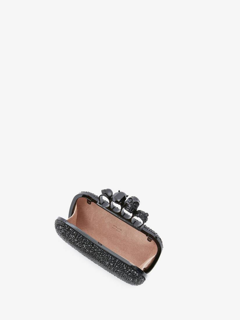Alexander McQueen Knuckle链条手拿包