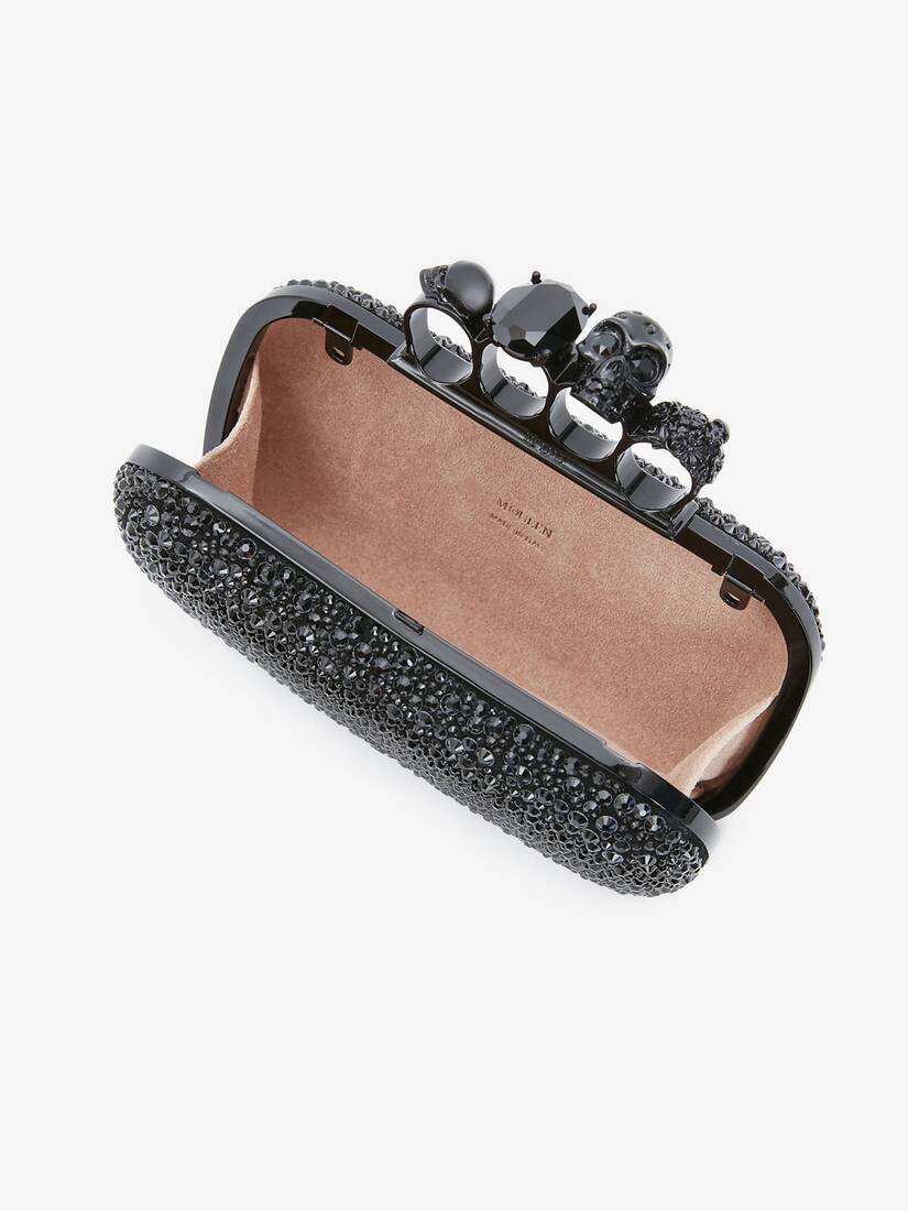 Alexander McQueen Knuckle链条手拿包