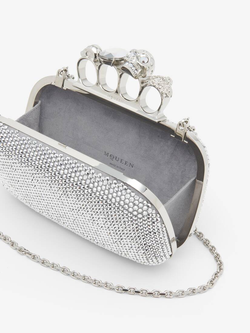 Alexander McQueen Knuckle Clutch指环手拿包