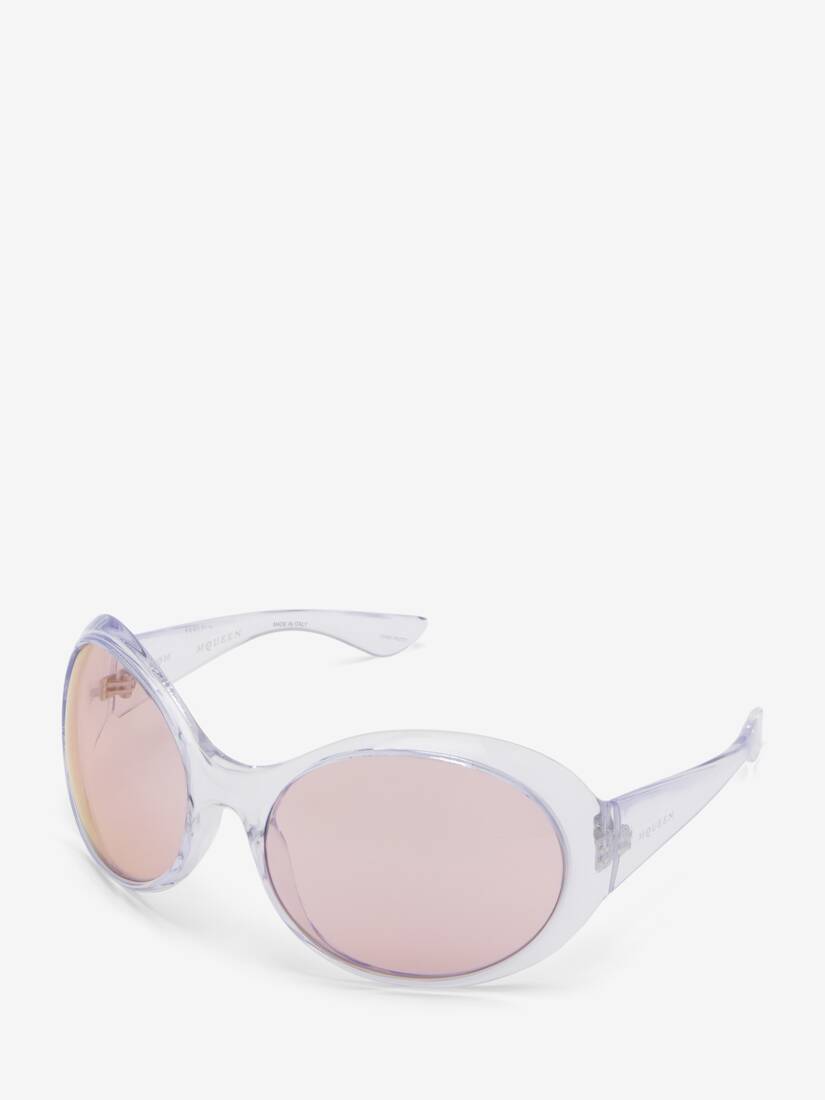 Alexander McQueen Kate圆框太阳眼镜