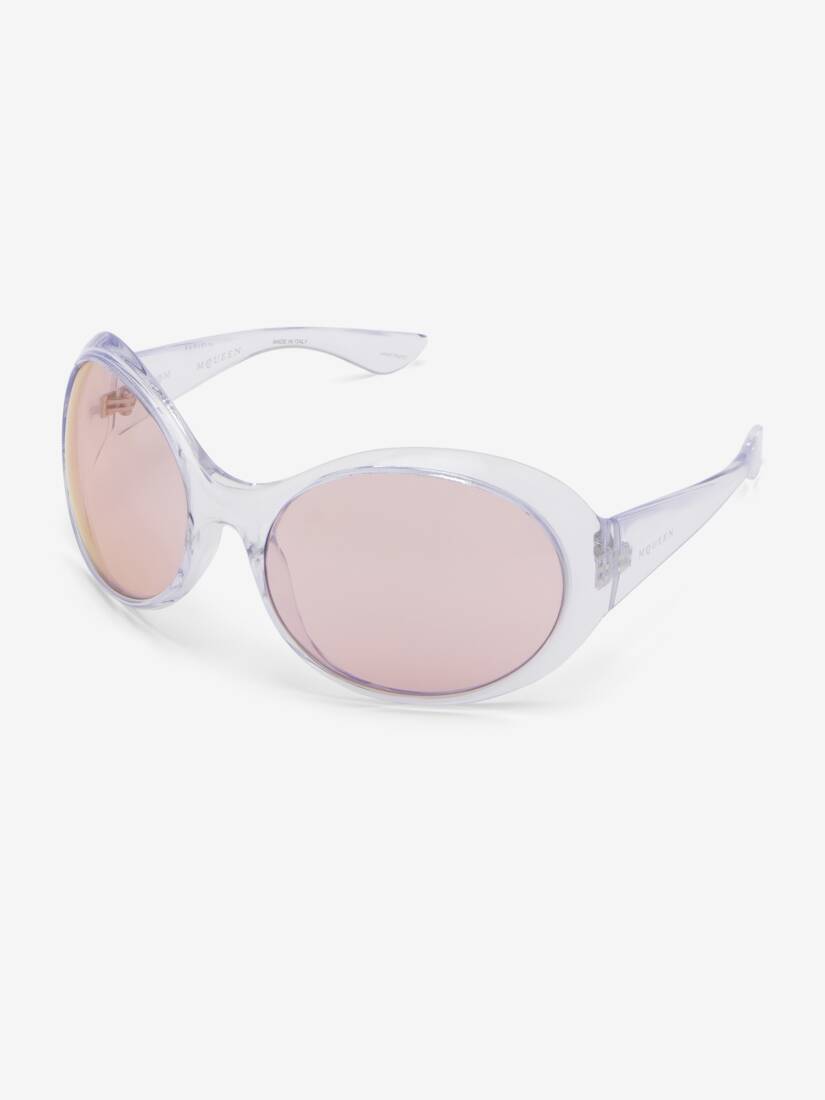 Alexander McQueen Kate圆框太阳眼镜