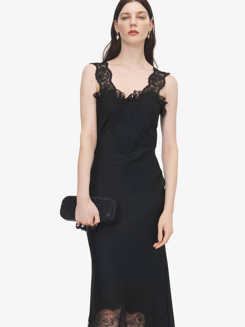 Alexander McQueen 长款Knuckle Clutch指环手拿包