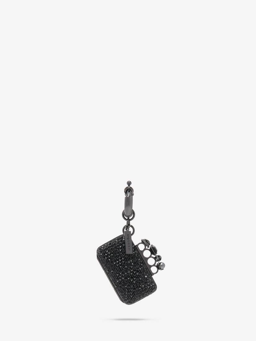 Alexander McQueen Knuckle Clutch指环手拿包吊饰