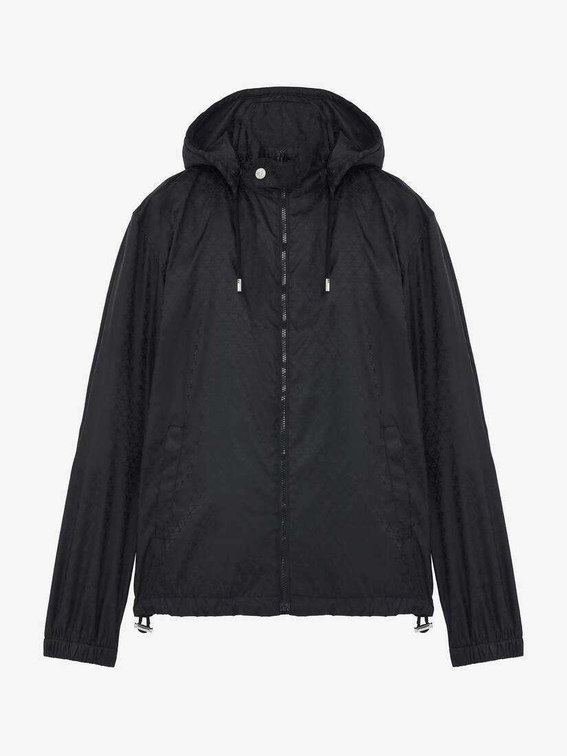 Alexander McQueen Skull提花风衣