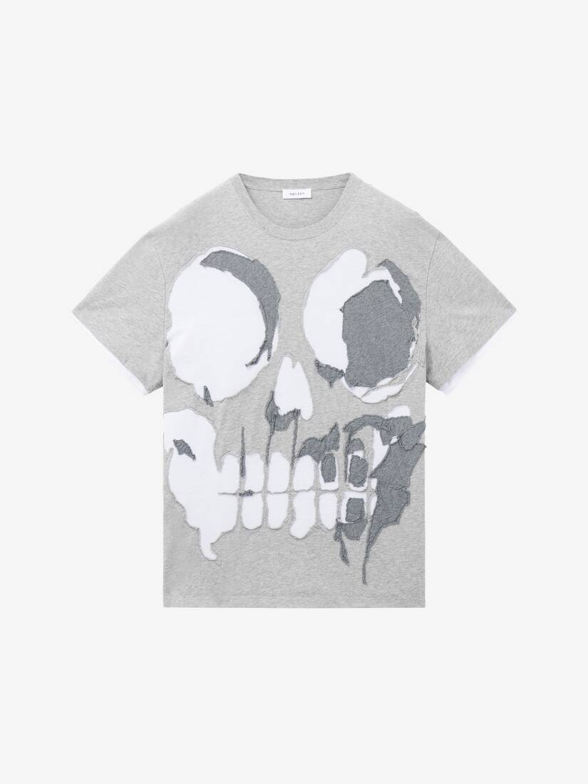 Alexander McQueen Skull贴花T恤