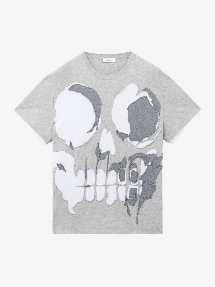 Alexander McQueen Skull贴花T恤