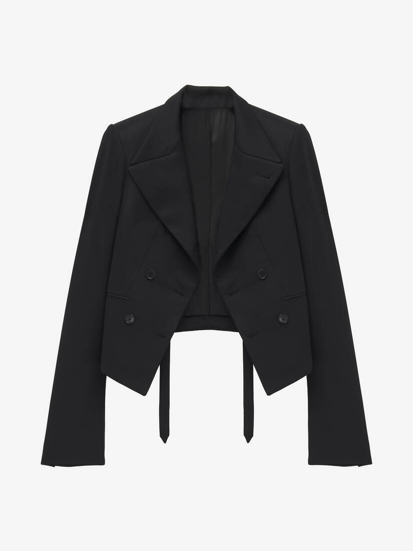 Alexander McQueen 不对称翻领夹克