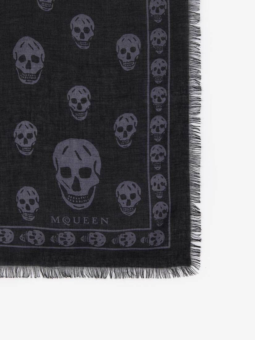 Alexander McQueen 经典Skull丝巾