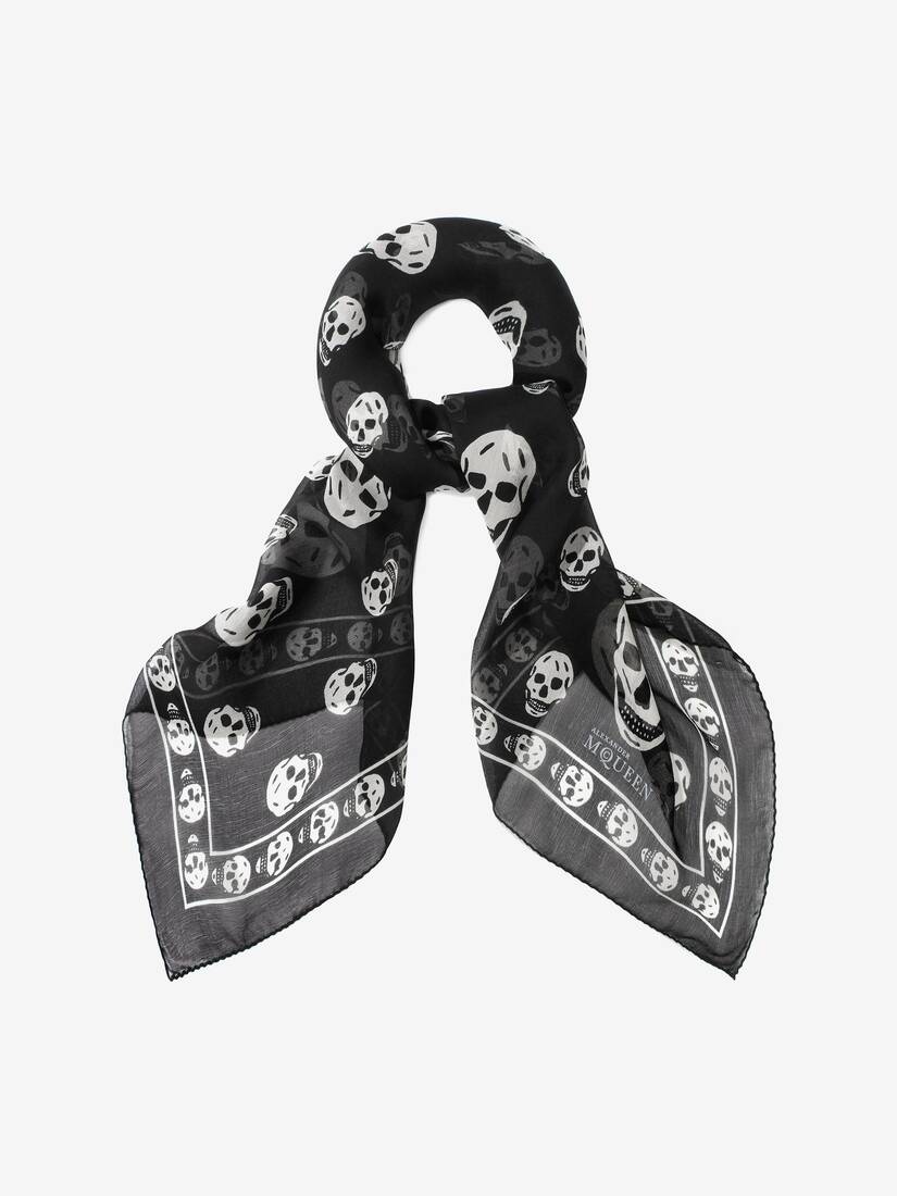 Alexander McQueen 经典骷髅围巾