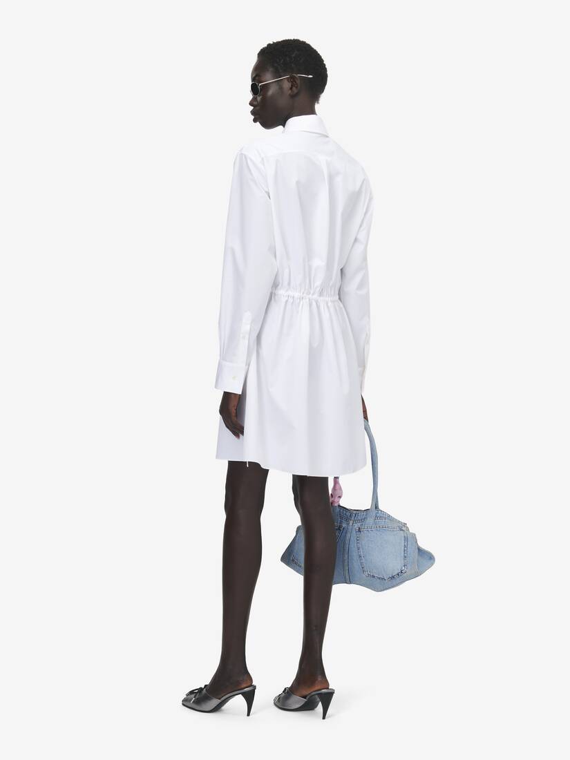 Alexander McQueen 系带细节衬衫裙