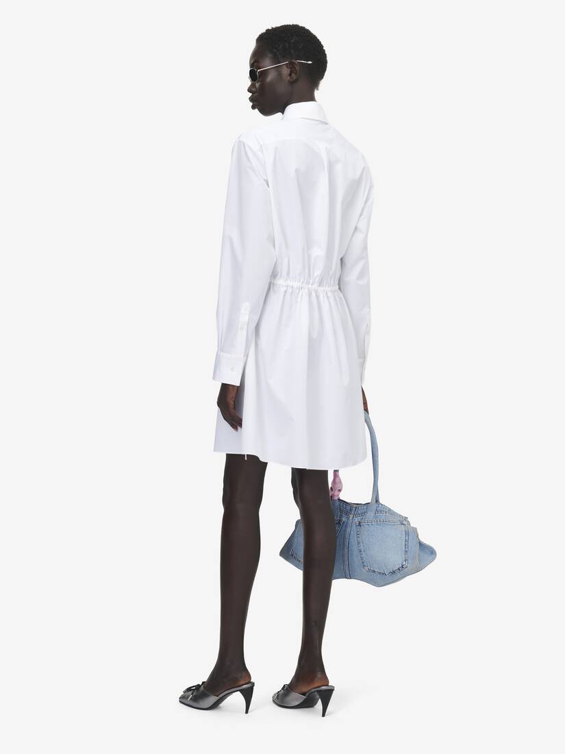 Alexander McQueen 系带细节衬衫裙