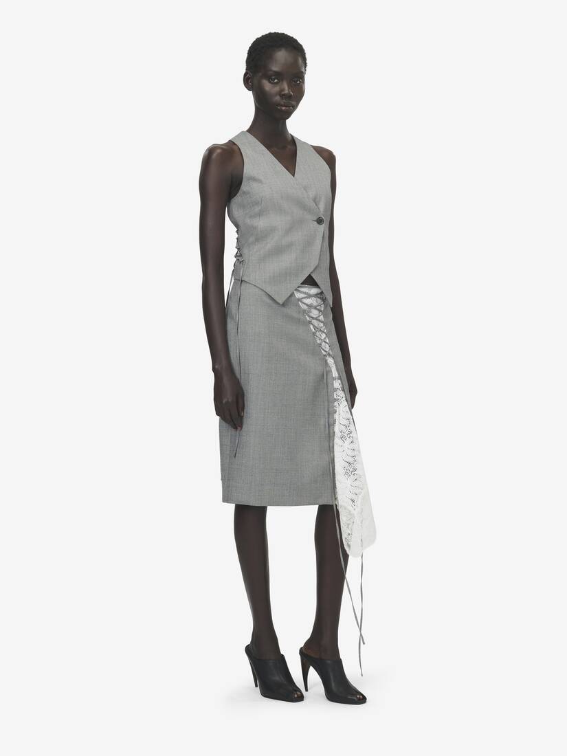 Alexander McQueen 束腰系带马甲