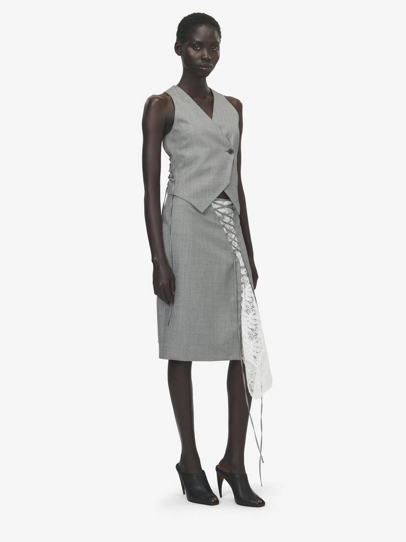 Alexander McQueen 束腰系带马甲
