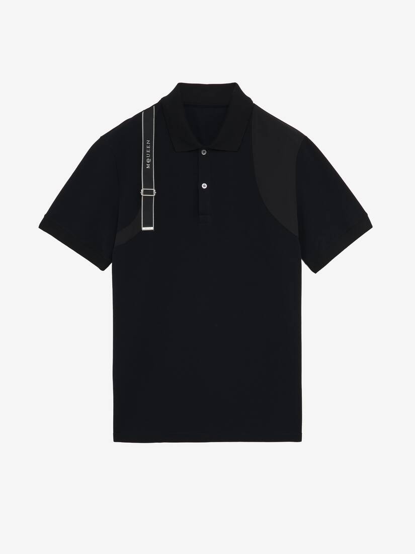 Alexander McQueen 背带Polo衫