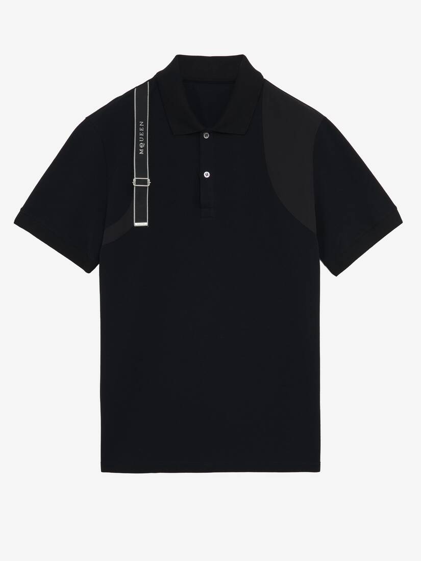 Alexander McQueen 背带Polo衫