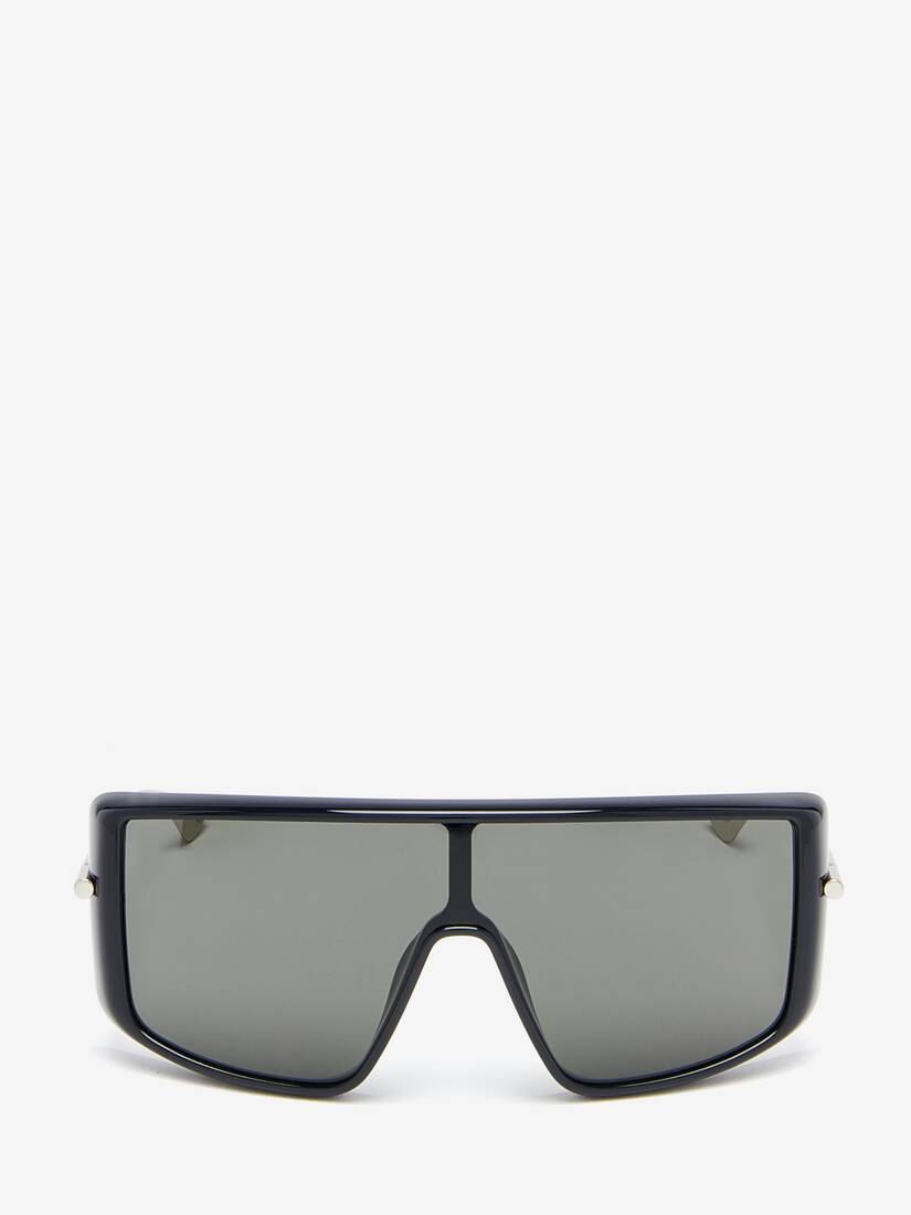 Alexander McQueen T-Bar护目镜造型太阳眼镜